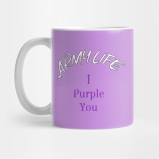 Purple Army Mug